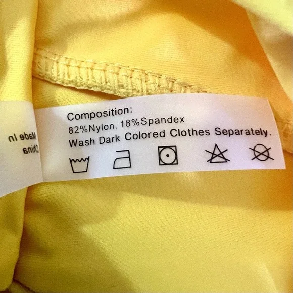 Zaful Women's 2 Piece Striped Top Bikini Set High Low Bottom Size S Beachy NWT - Picture 13 of 13